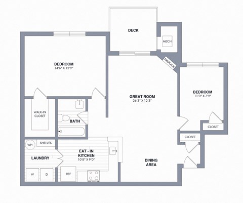 Bayberry Floorplan- Owings Park